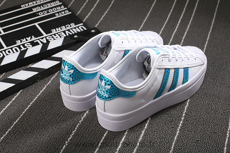 adidas superstar bleu turquoise