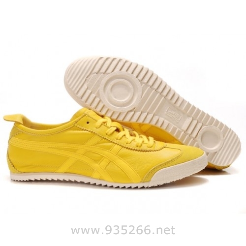 asics tiger jaune